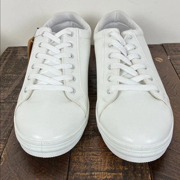 NWT Jousen Milan Classic White Men's 11 Sneakers Lace Up - Picture 2 of 9